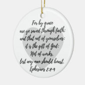 というのは、グレースにあなた救の陶製オーナメント セラミックオーナメント (左)
