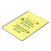 ～という名の勇敢10代のな強い女神または子 ノートブック (左側)