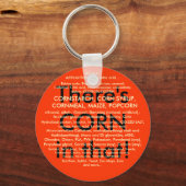 とうもろこしがいるぞ！ キーホルダー (正面)