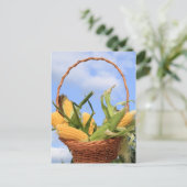 とうもろこしの実のポストカード ポストカード (スタンド正面)