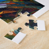 とうもろこしの畑のかかし ジグソーパズル (側面)