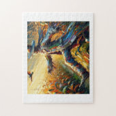 とうもろこしの畑のかかし ジグソーパズル (縦)