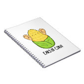 とうもろこしの耳 面白いコーンパン ノートブック (右側)