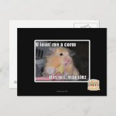 とうもろこしを見つけた ポストカード (正面/裏面)