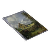 とうもろこし畑のコテージ、1833年 ノートブック (右側)