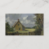 とうもろこし畑のコテージ、1833年 名刺 (裏面)