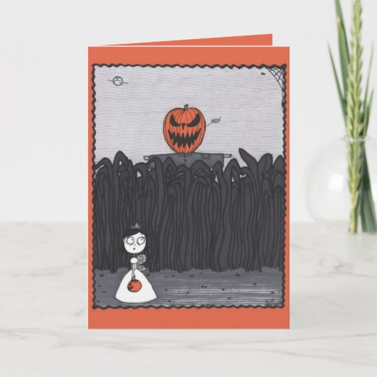 とうもろこし畑Pumpkinhead カード (正面)