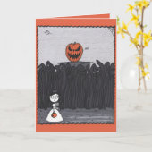 とうもろこし畑Pumpkinhead カード (黄色い花)