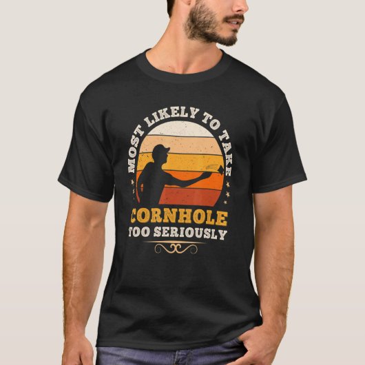 とうもろこし豆Bを過度に真剣に受け取る可能性が最も高い Tシャツ (正面)