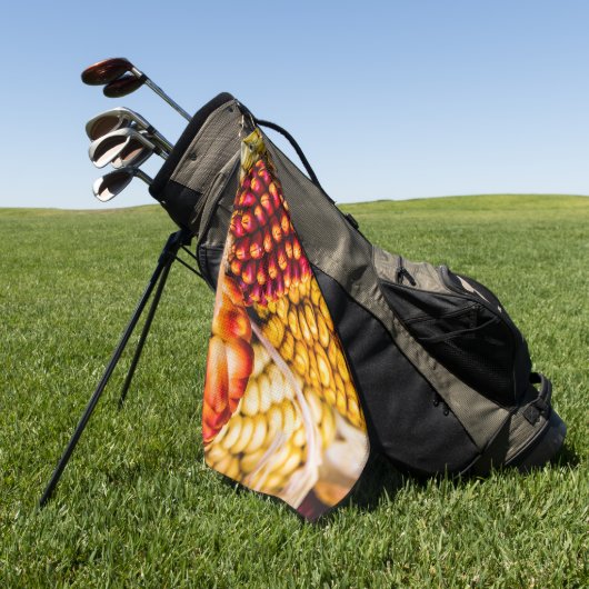 とうもろこし ゴルフタオル (グリーン)