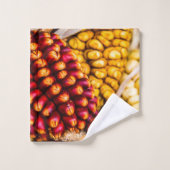 とうもろこし バスタオルセット (ウォッシュタオル)