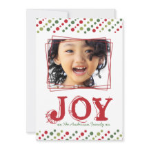 とおもしろいお洒落クリスマスフォトカード