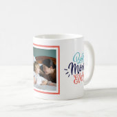 とおもしろいかわいいママ引用文フォトマグカップ コーヒーマグカップ (正面右)