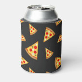 とおもしろいのピザクールスライスは、モノグラムをパターン化する 缶クーラー (缶裏面)
