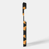 とおもしろいクールのスライスのパターンカスタムモノグラム iPhoneケース (左側面)