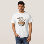 とおもしろいケーキお洒落好きグラフィックス Tシャツ (正面フル)