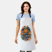 とおもしろいハロワ不気味イン引用文幸せ エプロン (着用した状態)