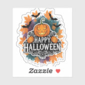 とおもしろいハロワ不気味イン引用文幸せ シール (シート)