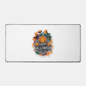 とおもしろいハロワ不気味イン引用文幸せ デスクマット (正面)