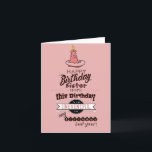 とおもしろい皮肉な誕生日カード – SISTER サンキューカード<br><div class="desc">とおもしろい皮肉な誕生日カード – SISTER</div>