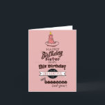 とおもしろい皮肉な誕生日カード – SISTER サンキューカード<br><div class="desc">とおもしろい皮肉な誕生日カード – SISTER</div>