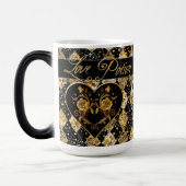 とお洒落ゴシックエレガントラブポーション モーフィングマグカップ (左)