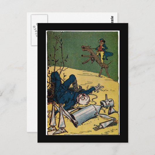 とかかしとブリキの男 ポストカード (正面/裏面)