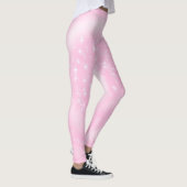 とかわいらしピンクの星ガーリー レギンス (右)