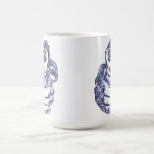 とがったガンマグ コーヒーマグカップ (中央)