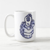 とがったガンマグ コーヒーマグカップ (左)