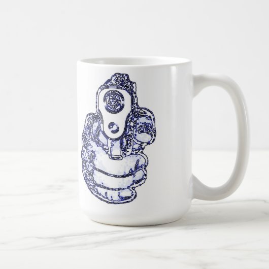 とがったガンマグ コーヒーマグカップ (右)