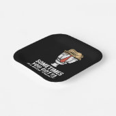 ときどきあなたは2回フラッシュする必要がある ペーパープレート (傾斜あり)