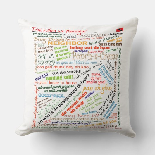 ときに我々はパランギン枕 クッション (正面)