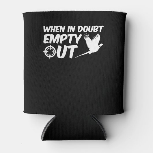 ときに疑いで空にキジの狩り 缶クーラー (正面)