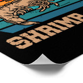 ときに疑いのエビJiu Jitsu BJJ武術 ポスター (角)