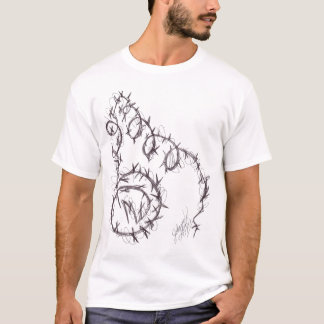 とげがあるワイヤーワイシャツ Tシャツ