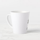 とげだらけのポルキー カフェラテマグ (左アングル)