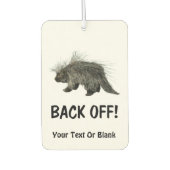 とげだらけのポルキー カーエアーフレッシュナー (正面)