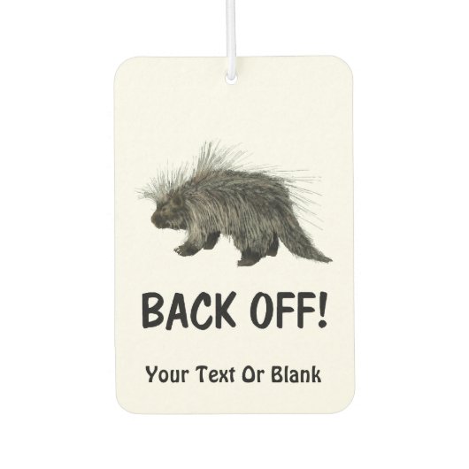 とげだらけのポルキー カーエアーフレッシュナー (正面)