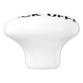 とげだらけのポルキー セラミックノブ (側面)