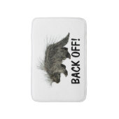 とげだらけのポルキー バスマット (正面縦)