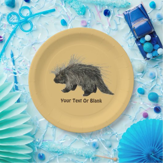 とげだらけのポルキー ペーパープレート (パーティー)