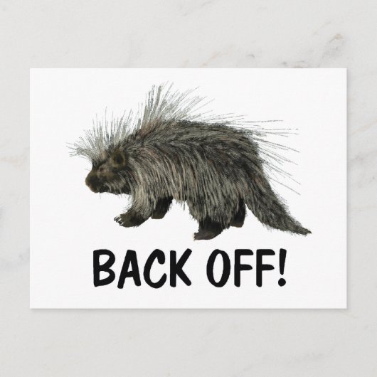 とげだらけのポルキー ポストカード (正面)