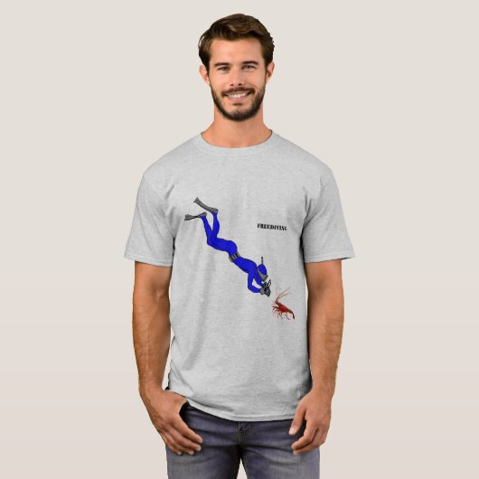 とげだらけのロブスターを撮影した迷い込み Tシャツ (正面フル)