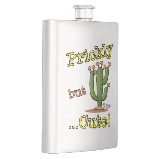 とげだらけの可愛い フラスク (右)