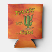 とげだらけの可愛い 缶クーラー (正面)