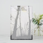 とげだらけの木と満月 便箋 (スタンド正面)