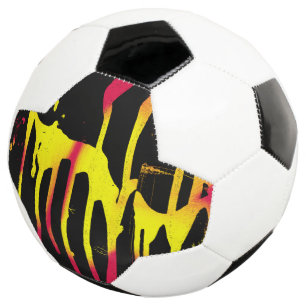 とげとげしいスパーとバッカナール サッカーボール