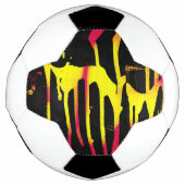 とげとげしいスパーとバッカナール サッカーボール (正面)