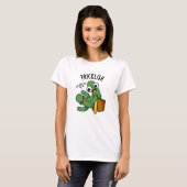 とげとげしくて面白いサボテンのダジャレ Tシャツ (正面フル)